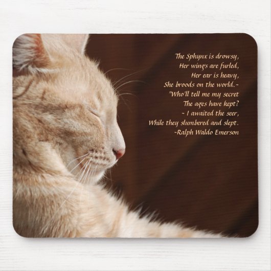 Legende des Sphynx Mousepad (Vorne)
