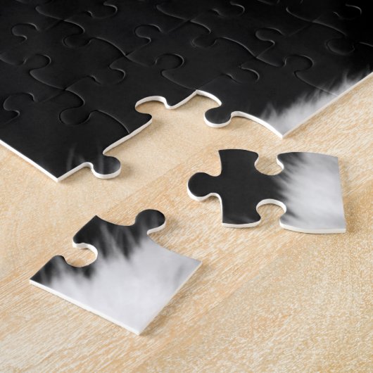 Legende des Sphynx (Schwarzweiss) Puzzle (Seite)