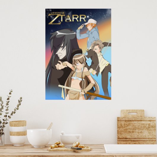 Legende des Ztarr Poster (Küche)
