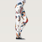 Legende Design für Erwachsene - farbenfrohe Schmet Leggings (Rechts)