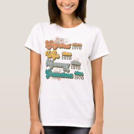 Legende Ehefrau Mommy Oma Custom Geschenk T-Shirt