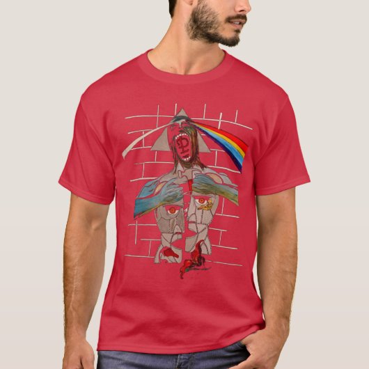 Legende Floyd Design Kunst Freunde Freunde T-Shirt (Vorderseite)
