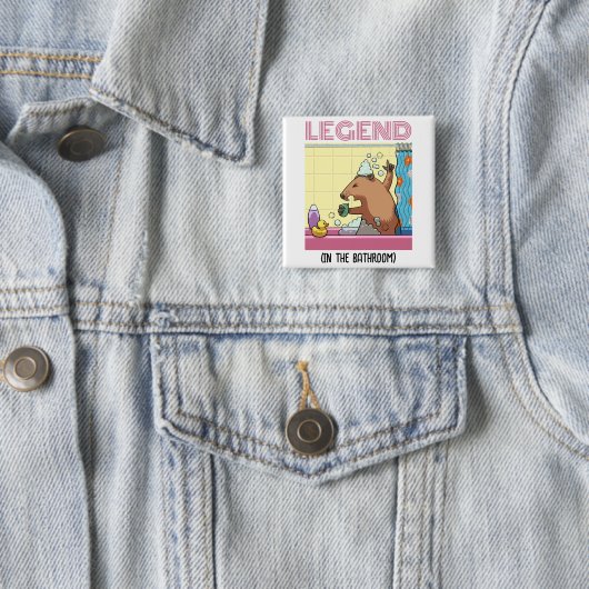 Legende (im Badezimmer) Singgrotte Button (Beispiel)