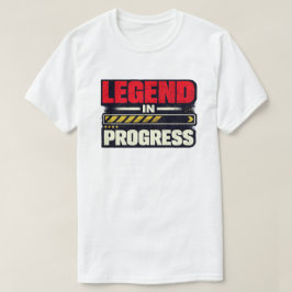 Legende im Werden Grunge Motivationskunst T-Shirt