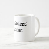 Legende in Japan Kaffeetasse (VorderseiteRechts)