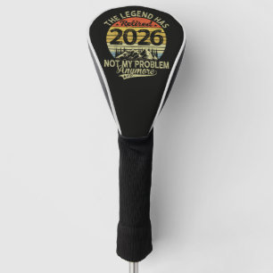 Legende ist 2026 in Rente gegangen, nicht mein Pro Golf Headcover