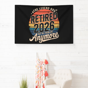 Legende ist 2026 in Rente Nicht mehr mein Problem Banner