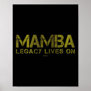 Legende lebt auf Basketball Court Legende Motivati Poster