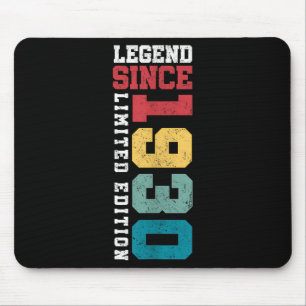 Legende seit 1930 limitierte Auflage 95 Jahre alt Mousepad