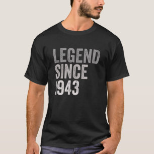 Legende seit 1943 Lustig 78 Jahre alt 78. Geburtst T-Shirt