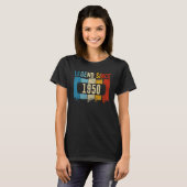 Legende seit 1950 Geburtstag T-Shirt (Vorne ganz)