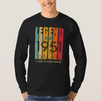 Legende seit 1951 71 Jahre Phantastisch T-Shirt