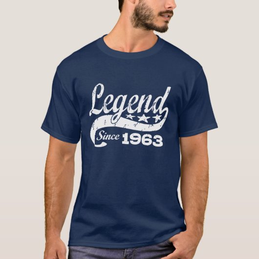 Legende seit 1963 T-Shirt (Vorderseite)