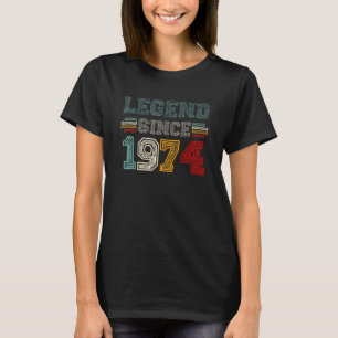 Legende seit 1974 49. Geburtstag T-Shirt
