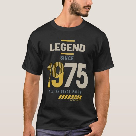 Legende seit 1975 48 Geburtstag T-Shirt (Vorderseite)