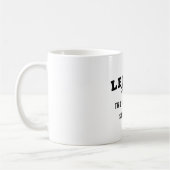 Legende seit 1976 kaffeetasse (Links)