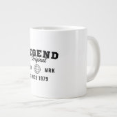 Legende seit 1979 Jumbo-Tasse (Vorderseite Rechts)
