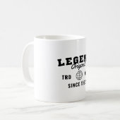 Legende seit 1982 kaffeetasse (Vorderseite Links)