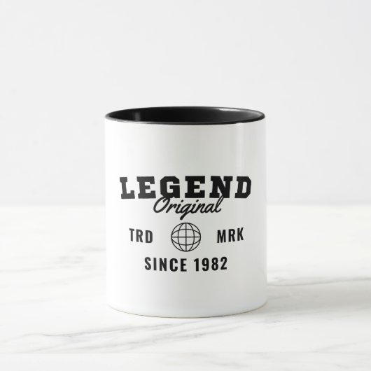 Legende seit 1982 tasse (Zentrum)