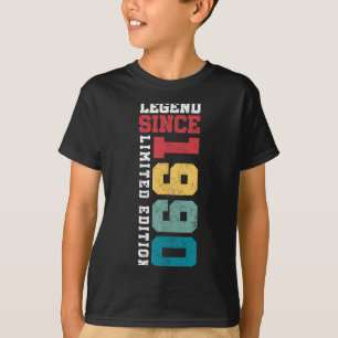 Legende seit 1990 limitierte Auflage 35 Jahre alt T-Shirt