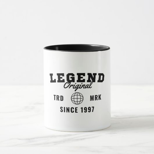 Legende seit 1997 tasse (Zentrum)