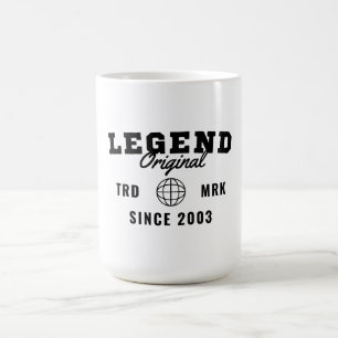 Legende seit 2003 kaffeetasse