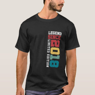 Legende seit 2018 Limited Edition Retro Lustig 7. T-Shirt