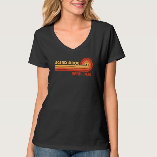 Legende seit April 1930 T-Shirt (Vorderseite)