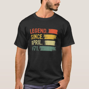 Legende seit April 1971 50Geburtstagsgeschenk 50 J T-Shirt