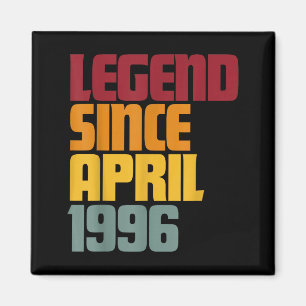 Legende seit April 1996 30. Geburtstag - Vintage Magnet