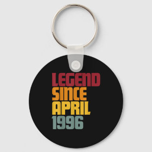 Legende seit April 1996 30. Geburtstag - Vintage Schlüsselanhänger