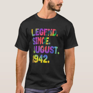 Legende seit August 1942 81 Jahre alte Gefärbte Kr T-Shirt