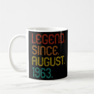 Legende seit August 1963 Retro 59 Jahre alt 59. B Kaffeetasse