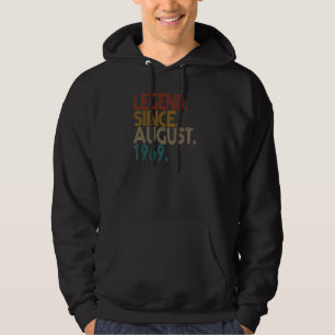 Legende seit August 1969 Vintage 53 Jahre alt 53. Hoodie