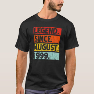 Legende seit August 1999 Vintag 23 Jahre alt 23. T-Shirt
