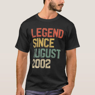 Legende seit August 2002 19. Geburtstag 19. T-Shirt