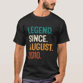 Legende seit August 2010 13 Jahre T-Shirt