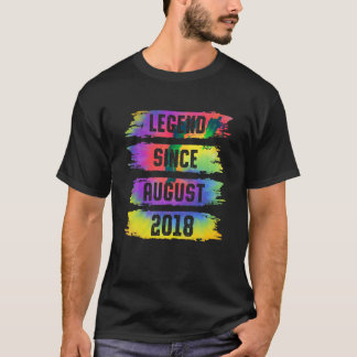 Legende seit August 2018 5 Jahre alte Gefärbte Kra T-Shirt
