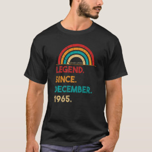 Legende seit Dezember 1965 57. Geburtstag Geboren T-Shirt