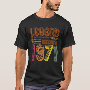 Legende Seit Dezember 1971 50Geburtstag T-Shirt