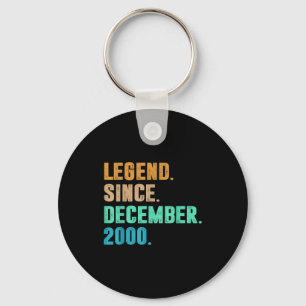 Legende seit Dezember 2000 Geburtstag Geburtstag 2 Schlüsselanhänger