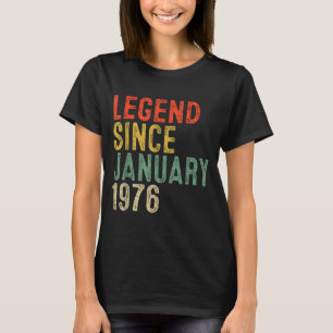 Legende seit Januar 1976 50. Geburtstagsgeschenke T-Shirt
