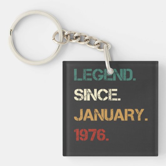 Legende seit Januar 1976 Schlüsselanhänger (Vorderseite)