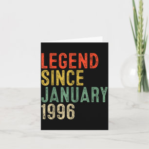 Legende seit Januar 1996 30. Geburtstag 30 Jahre a Karte