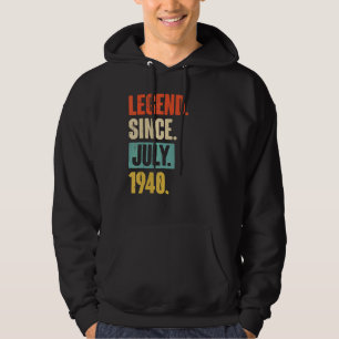 Legende seit Juli 1940 82 Jahr 82 Jahre alt 82. Ge Hoodie