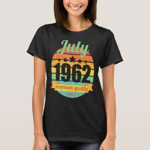 Legende seit Juli 1962 60 Jahre 60er 60 Geburtstag T-Shirt