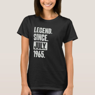 Legende seit Juli 1965 57 Jahre alt 57. Geburtstag T-Shirt