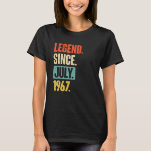 Legende seit Juli 1967 55 Jahre alt 55. Geburtstag T-Shirt