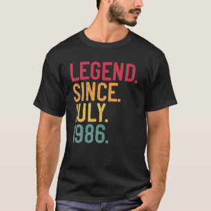Legende seit Juli 1986 35. Geburtstag 35 Jahre alt T-Shirt