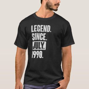 Legende seit Juli 1990 32 Jahre alt 32. Geburtstag T-Shirt